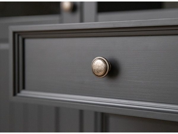 Komoda 3-dvéřová LUNO grafit/borovice